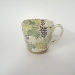 粉引秋葡萄文マグカップ1